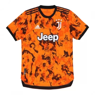 Kinder Fußball Cristiano Ronaldo #7 Ausweichtrikot Orange Trikot 2020/21 Hemd
