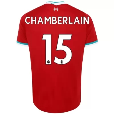 Kinder Fußball Alex Oxlade-chamberlain #15 Heimtrikot Rot Trikot 2020/21 Hemd