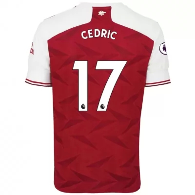 Kinder Fußball Cedric Soares #17 Heimtrikot Rot Trikot 2020/21 Hemd