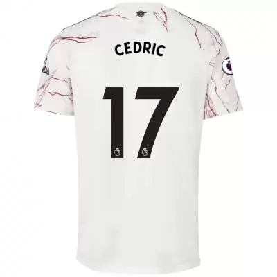 Kinder Fußball Cedric Soares #17 Auswärtstrikot Weiß Trikot 2020/21 Hemd