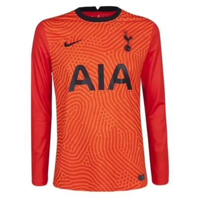 Kinder Fußball Hugo Lloris #1 Heimtrikot Orange Goalkeeper Shirt 2020/21 Hemd