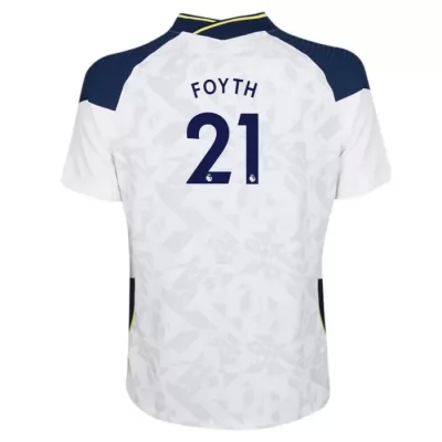 Kinder Fußball Juan Foyth #21 Heimtrikot Weiß Trikot 2020/21 Hemd