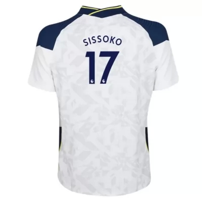 Kinder Fußball Moussa Sissoko #17 Heimtrikot Weiß Trikot 2020/21 Hemd