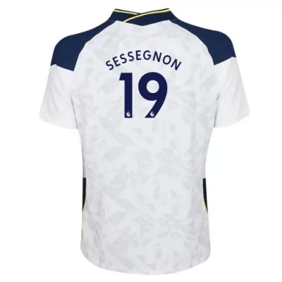 Kinder Fußball Ryan Sessegnon #19 Heimtrikot Weiß Trikot 2020/21 Hemd