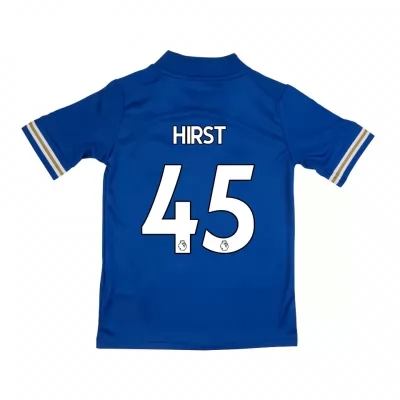 Kinder Fußball George Hirst #45 Heimtrikot Blau Trikot 2020/21 Hemd