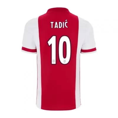 Kinder Fußball Dusan Tadic #10 Heimtrikot Rot Trikot 2020/21 Hemd