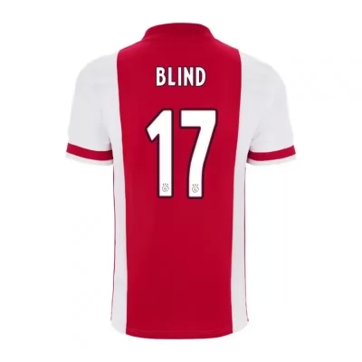 Kinder Fußball Daley Blind #17 Heimtrikot Rot Trikot 2020/21 Hemd