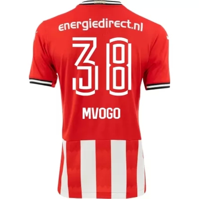 Kinder Fußball Yvon Mvogo #38 Heimtrikot Rot Trikot 2020/21 Hemd