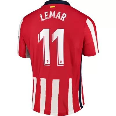 Kinder Fußball Thomas Lemar #11 Heimtrikot Rot Trikot 2020/21 Hemd