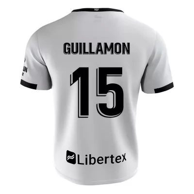 Kinder Fußball Hugo Guillamon #15 Heimtrikot Weiß Trikot 2020/21 Hemd