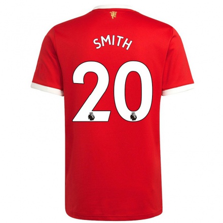 Herren Fußball Kirsty Smith #20 Rot Heimtrikot Trikot 2021/22 T-Shirt