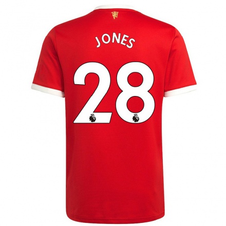 Herren Fußball Carrie Jones #28 Rot Heimtrikot Trikot 2021/22 T-Shirt