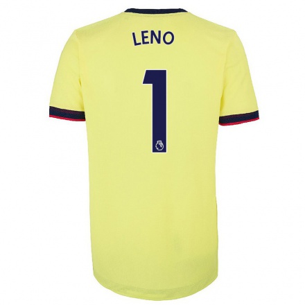 Herren Fußball Bernd Leno #1 Rot-Weib Heimtrikot Trikot 2021/22 T-Shirt
