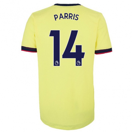 Herren Fußball Nikita Parris #14 Rot-Weib Heimtrikot Trikot 2021/22 T-Shirt