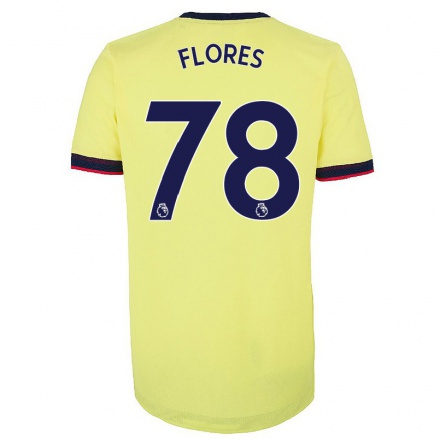 Herren Fußball Marcelo Flores #78 Rot-Weib Heimtrikot Trikot 2021/22 T-Shirt
