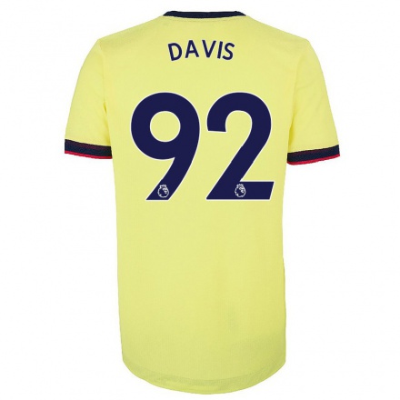 Herren Fußball Henry Timi Davis #92 Rot-Weib Heimtrikot Trikot 2021/22 T-Shirt