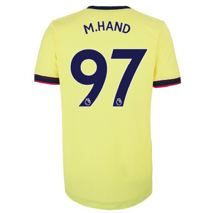 Herren Fußball Ismail Oulad M'Hand #97 Rot-Weib Heimtrikot Trikot 2021/22 T-Shirt