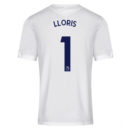 Herren Fußball Hugo Lloris #1 Weiß Heimtrikot Trikot 2021/22 T-Shirt
