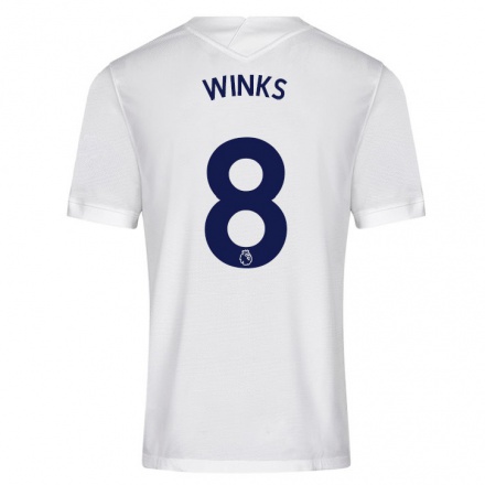 Herren Fußball Harry Winks #8 Weiß Heimtrikot Trikot 2021/22 T-Shirt