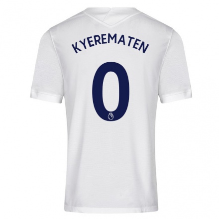 Herren Fußball Rio Kyerematen #0 Weiß Heimtrikot Trikot 2021/22 T-Shirt