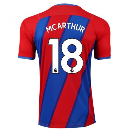 Herren Fußball James Mcarthur #18 Königsblau Heimtrikot Trikot 2021/22 T-shirt