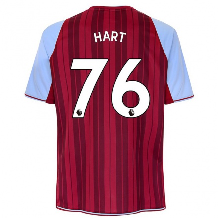 Herren Fußball Taylor-Jay Hart #76 Kastanienbraun Heimtrikot Trikot 2021/22 T-Shirt