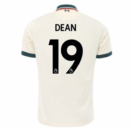 Herren Fußball Rianna Dean #19 Beige Auswärtstrikot Trikot 2021/22 T-Shirt