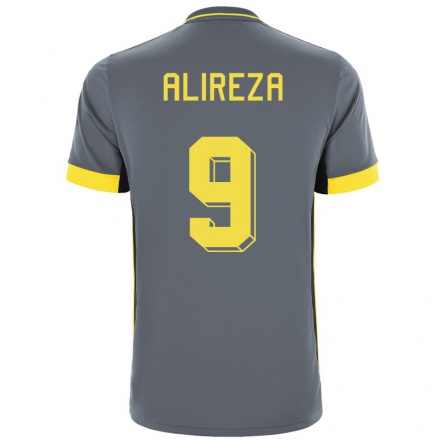 Herren Fußball Alireza Jahanbakhsh #9 Grad Schwarz Auswärtstrikot Trikot 2021/22 T-Shirt