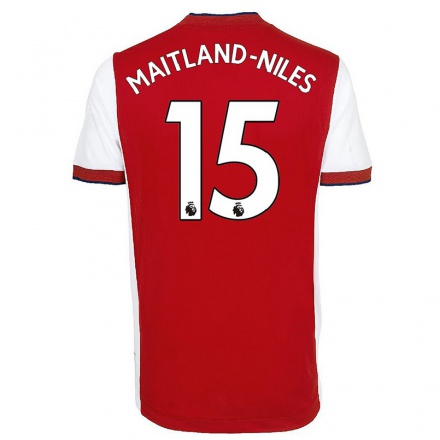 Herren Fußball Ainsley Maitland-Niles #15 Gelb Auswärtstrikot Trikot 2021/22 T-Shirt