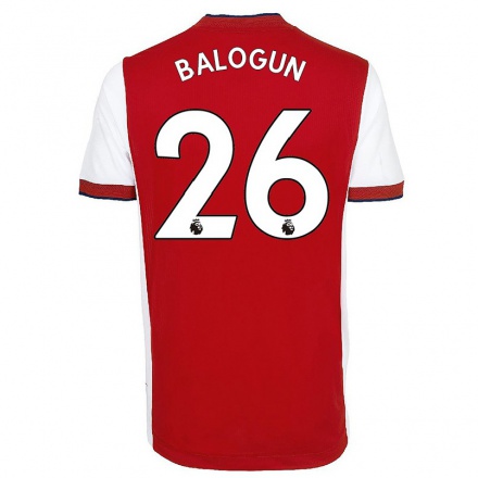 Herren Fußball Folarin Balogun #26 Gelb Auswärtstrikot Trikot 2021/22 T-Shirt