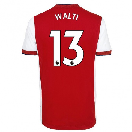 Herren Fußball Lia Walti #13 Gelb Auswärtstrikot Trikot 2021/22 T-Shirt