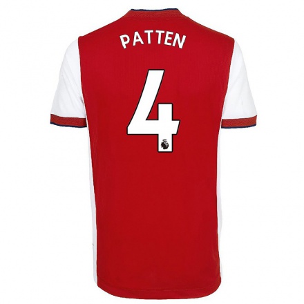 Herren Fußball Anna Patten #4 Gelb Auswärtstrikot Trikot 2021/22 T-Shirt