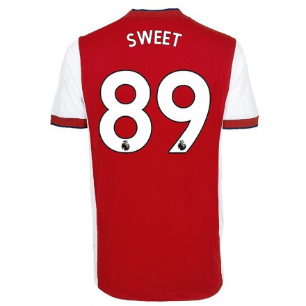 Herren Fußball James Sweet #89 Gelb Auswärtstrikot Trikot 2021/22 T-Shirt