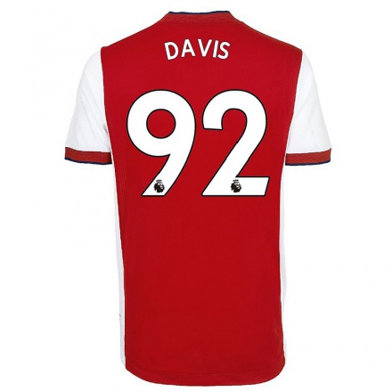 Herren Fußball Henry Timi Davis #92 Gelb Auswärtstrikot Trikot 2021/22 T-Shirt