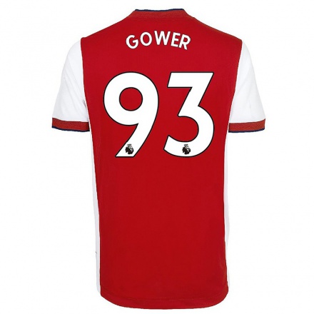 Herren Fußball Jimi Gower #93 Gelb Auswärtstrikot Trikot 2021/22 T-Shirt