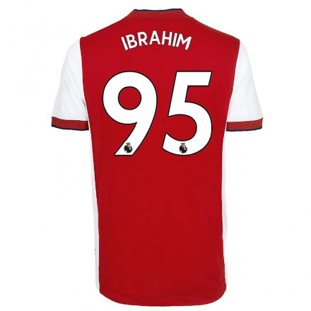 Herren Fußball Bradley Ibrahim #95 Gelb Auswärtstrikot Trikot 2021/22 T-Shirt
