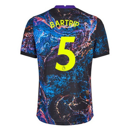 Herren Fußball Molly Bartrip #5 Mehrfarbig Auswärtstrikot Trikot 2021/22 T-Shirt