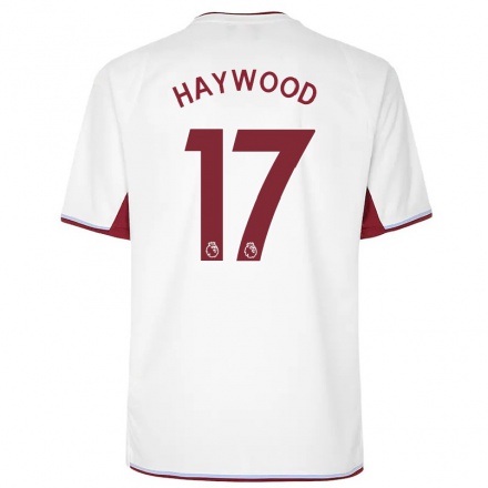 Herren Fußball Sophie Haywood #17 Creme Auswärtstrikot Trikot 2021/22 T-Shirt