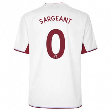 Herren Fußball Meaghan Sargeant #0 Creme Auswärtstrikot Trikot 2021/22 T-Shirt