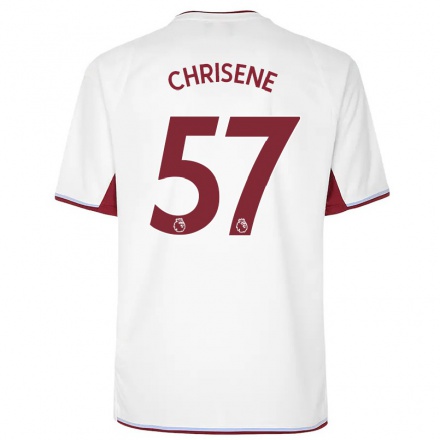 Herren Fußball Ben Chrisene #57 Creme Auswärtstrikot Trikot 2021/22 T-Shirt