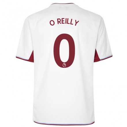 Herren Fußball Aaron O'Reilly #0 Creme Auswärtstrikot Trikot 2021/22 T-Shirt