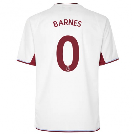 Herren Fußball Mikell Barnes #0 Creme Auswärtstrikot Trikot 2021/22 T-Shirt