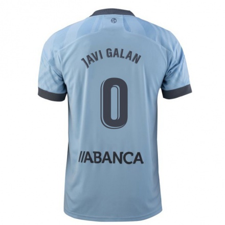 Herren Fußball Javi Galan #0 Helles Lila Heimtrikot Trikot 2021/22 T-Shirt