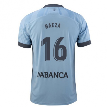 Herren Fußball Miguel Baeza #16 Helles Lila Heimtrikot Trikot 2021/22 T-Shirt