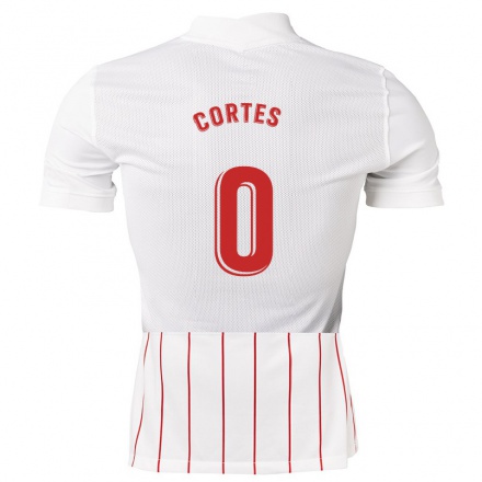 Herren Fußball Lolo Cortes #0 Weiß Heimtrikot Trikot 2021/22 T-Shirt