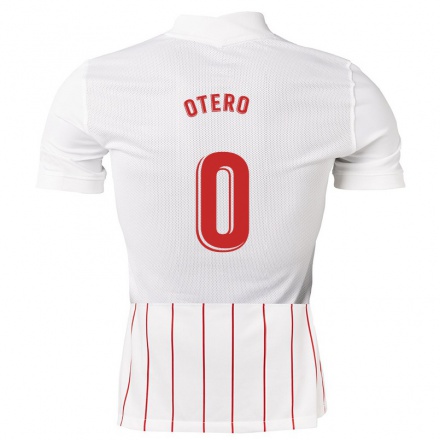 Herren Fußball Agustin Otero #0 Weiß Heimtrikot Trikot 2021/22 T-Shirt