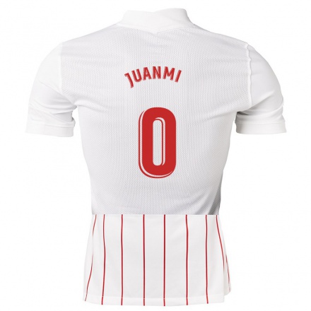 Herren Fußball Juanmi #0 Weiß Heimtrikot Trikot 2021/22 T-Shirt