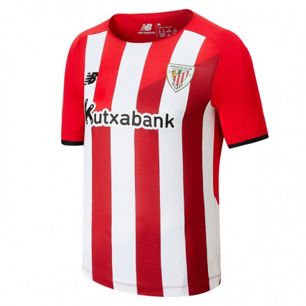 Herren Fußball Oihane Valdezate #6 Rot-weib Heimtrikot Trikot 2021/22 T-shirt