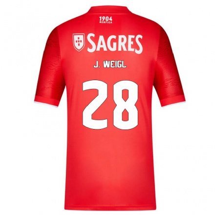 Herren Fußball Julian Weigl #28 Rot Heimtrikot Trikot 2021/22 T-Shirt
