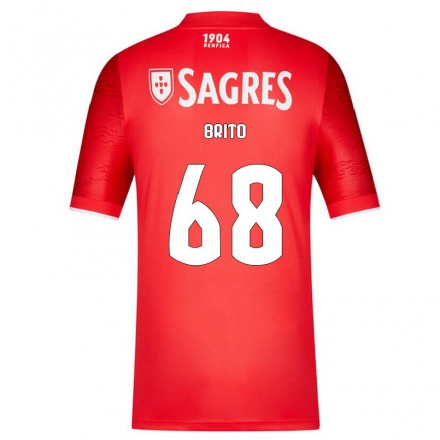 Herren Fußball Rafael Brito #68 Rot Heimtrikot Trikot 2021/22 T-Shirt